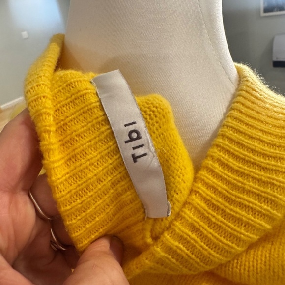 Tibi Airy Extrafine Wool Circular Origami Pullover  XS - Picture 5 of 5